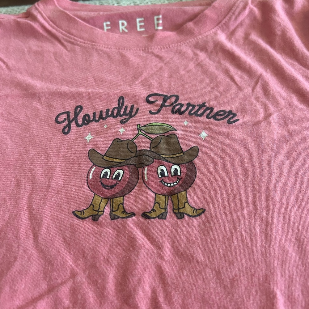 Free State Pink Howdy Partner T-Shirt